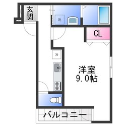 フジパレス北野田Ⅰ番館の物件間取画像